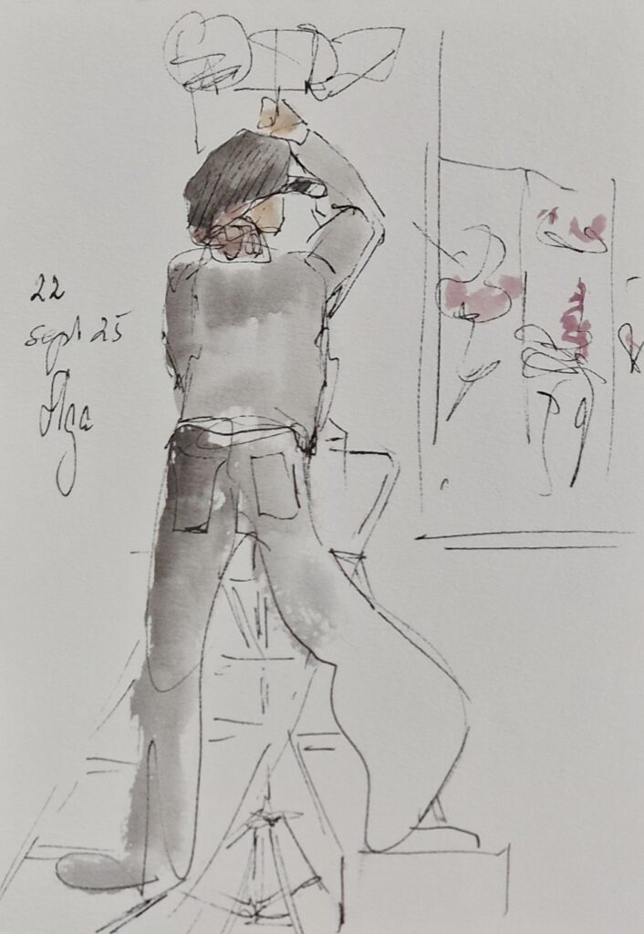 Jessi_beim_Einleuchten